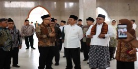 Tinjau Pembangunan Masjid UIN Gus Dur, Menag Tekankan Pengembangan Kampus sebagai Pusat ..