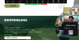 Kapus PkM UIN Gus Dur Berbagi Best Practice Ekoteologi pada Pembekalan KKN UIN Sumatera ..