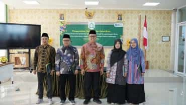 Rektor Lantik Pejabat Akademik dan Pengelola Pusat Pengembangan Bisnis UIN K.H. Abdurrahman Wahid Pekalongan