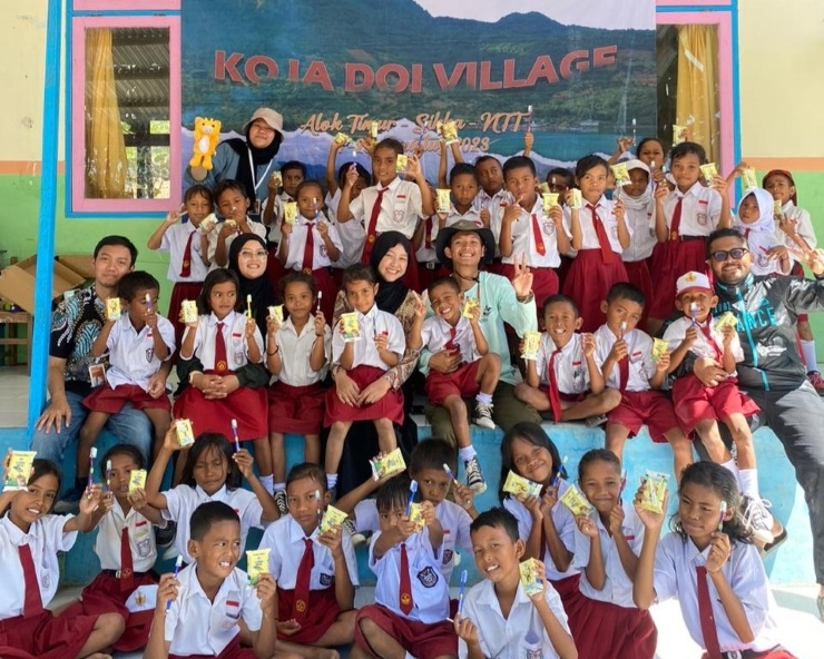 Mahasiswa Ini Bagikan Pengalamannya Jadi Volunteer Program Pengabdian Masyarakat di Sikka Nusa Tenggara Timur