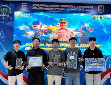 Tim MLBB UIN Gus Dur Pekalongan Raih Juara 3 di Kapolres Pekalongan Esport Cup 2026