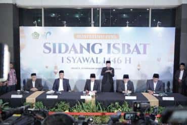 Pemerintah Tetapkan 1 Syawal 1446 H Jatuh pada 31 Maret 2025