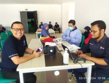 Peringati HAB Kementerian Agama Ke-78, UIN Gus Dur Adakan Kegiatan Donor Darah Bagi Masyarakat Umum