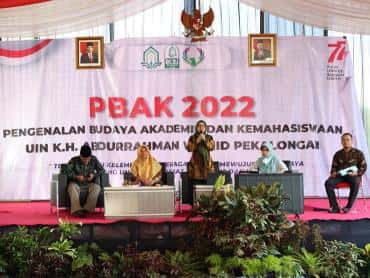 UIN Gus Dur Kenalkan Kelembagaan Kampus Kepada Mahasiswa Baru