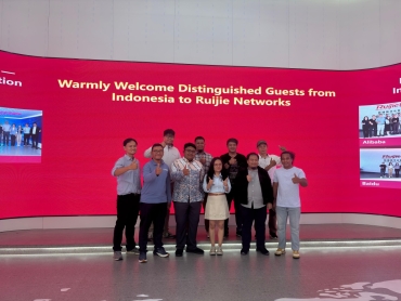 Staf UTIPD UIN Gus Dur Pekalongan Ikuti Training dan Sertifikasi Internasional di Ruijie Networks China