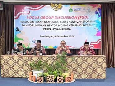 Persiapkan PORSI II, UIN Gus Dur Gelar FGD Bersama Wakil Rektor PTKIN se-Jawa Madura   