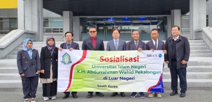 Perluas Kerjasama Internasional, UIN Gus Dur Lakukan Sosialisasi di Daegu Catholic University, Korea Selatan