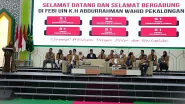 Pengenalan Budaya Akademik Kampus di Fakultas Ekonomi dan Bisnis Islam, Dekan Ajak Mahasiswa Baru Kembangkan Softskill