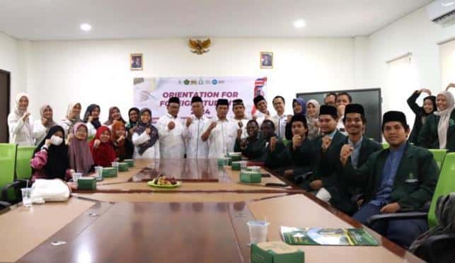 Sejumlah Mahasiswa Asing UIN Gus Dur Pekalongan Ikuti Orientation for International Students 2024