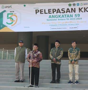 Pelepasan KKN UIN Gus Dur Pekalongan Angkatan 59