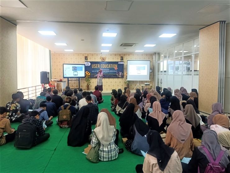 UPT Perpustakaan UIN Gus Dur Adakan User Education untuk Mahasiswa Baru
